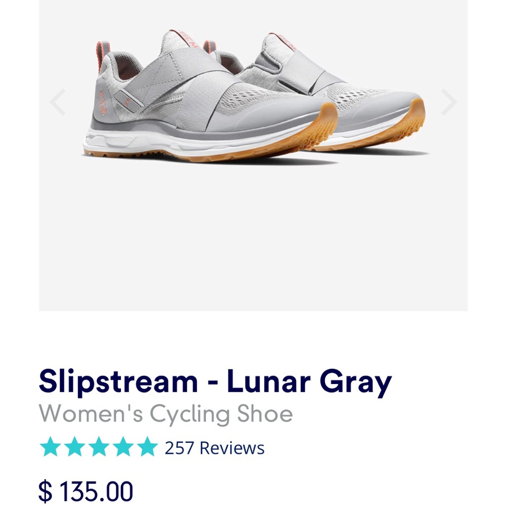 TIEM Slipstream - Lunar Gray-Women's Cycling Shoe & SPD Cleats